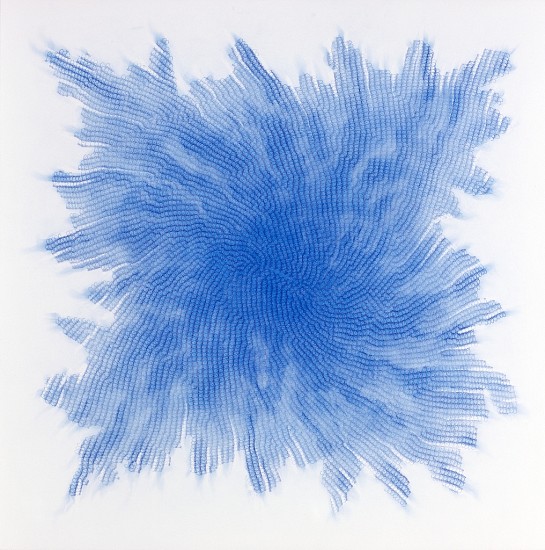 Shirazeh Houshiary, Torn
2009, Pencil and white acrylic on canvas